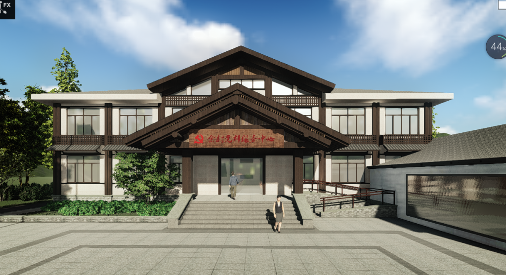 浙江安吉余村党群服务中心 – 上海安鲁展览展示有限公司